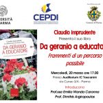 Da geranio a educatore. Frammenti di un percorso possibile