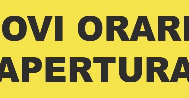 Orari di apertura