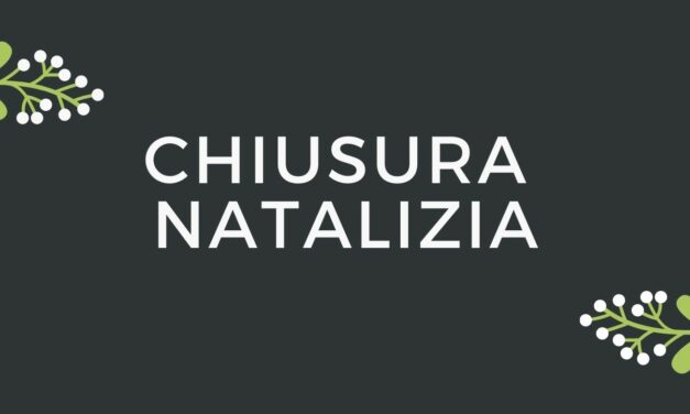 Chiusura natalizia